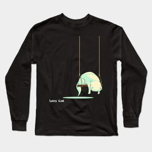 Lazy Cat (Playtime 2) Long Sleeve T-Shirt